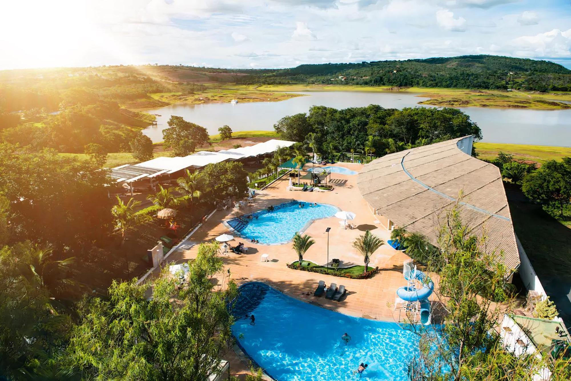 Apartamento Enseada Nautico Caldas Novas - Go Экстерьер фото