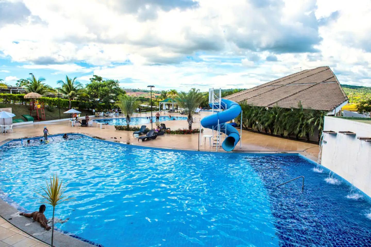 Apartamento Enseada Nautico Caldas Novas - Go Экстерьер фото